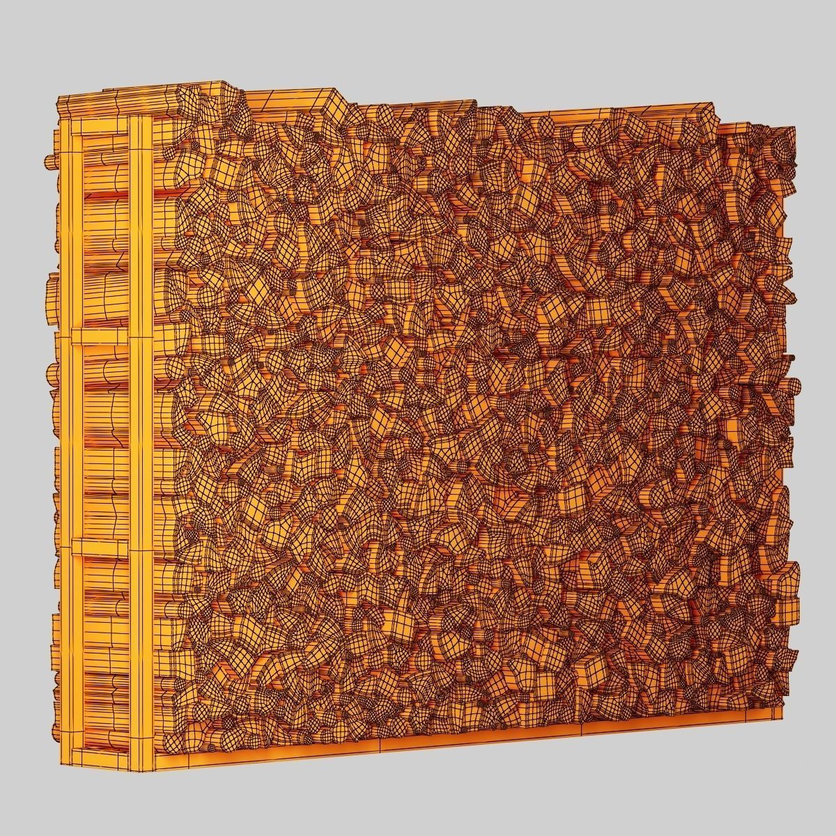 Firewood decor n2 3D model_12