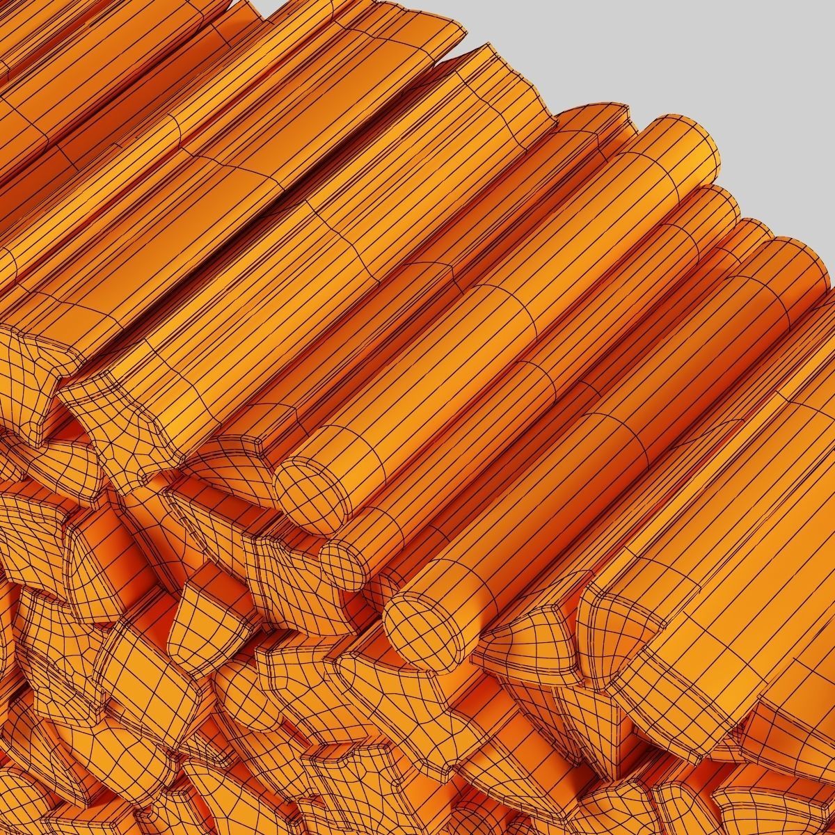 Firewood decor n2 3D model_11