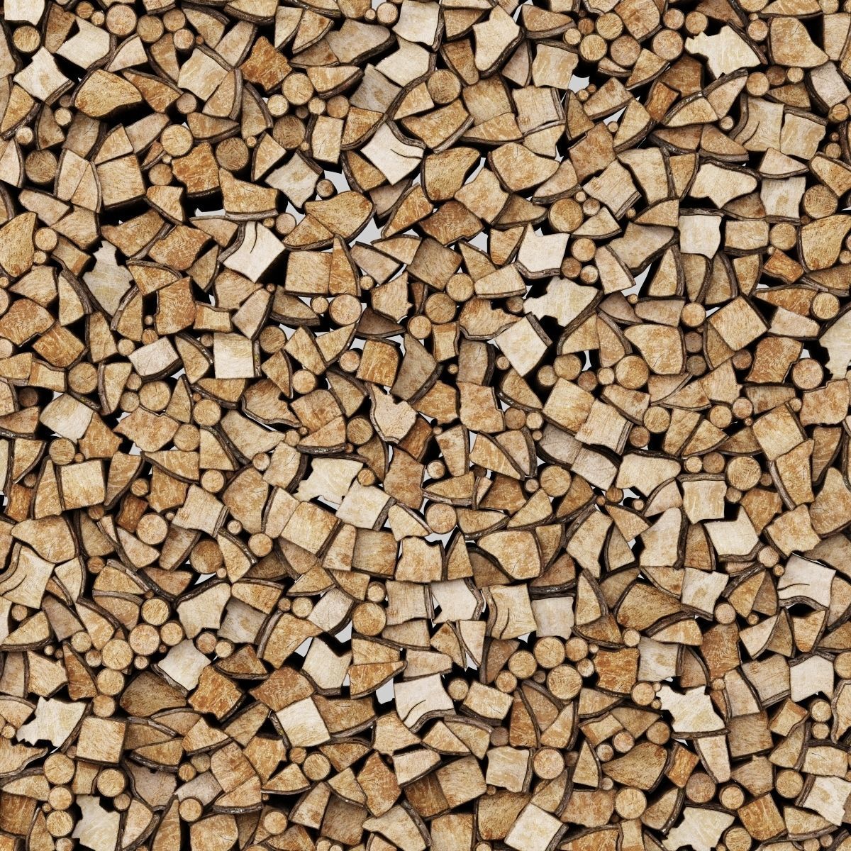 Firewood decor n2 3D model_3