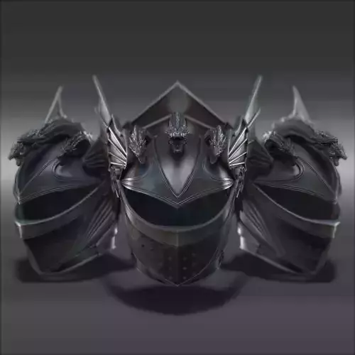 Targaryen Helmet 02 3D print model