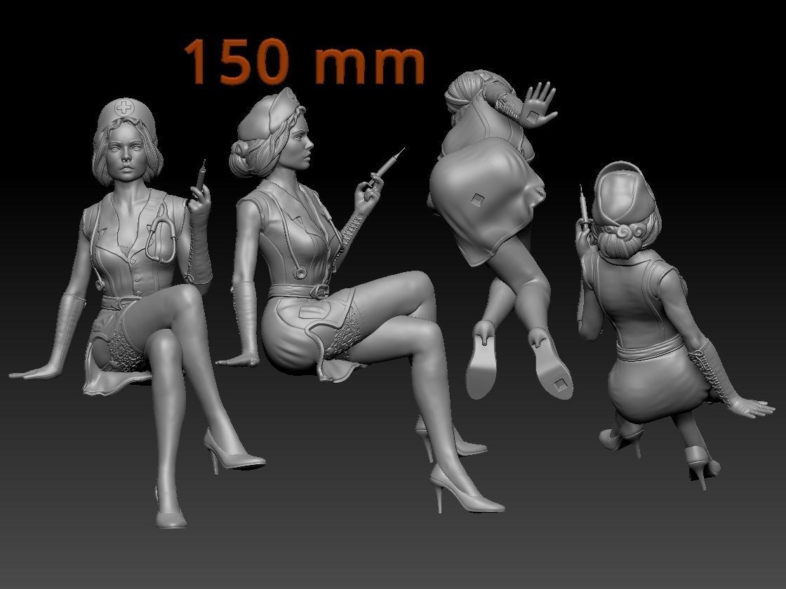 doctor in a dressing gown 3D print model_15