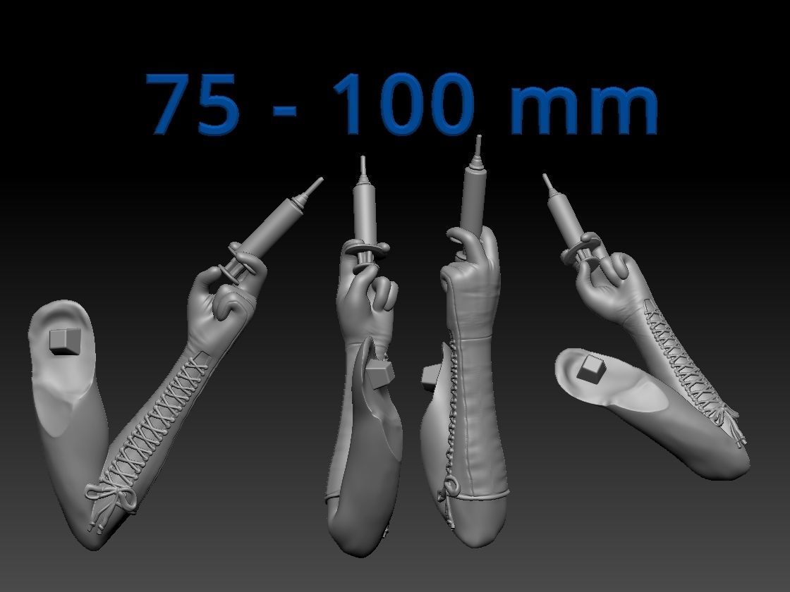 doctor in a dressing gown 3D print model_6