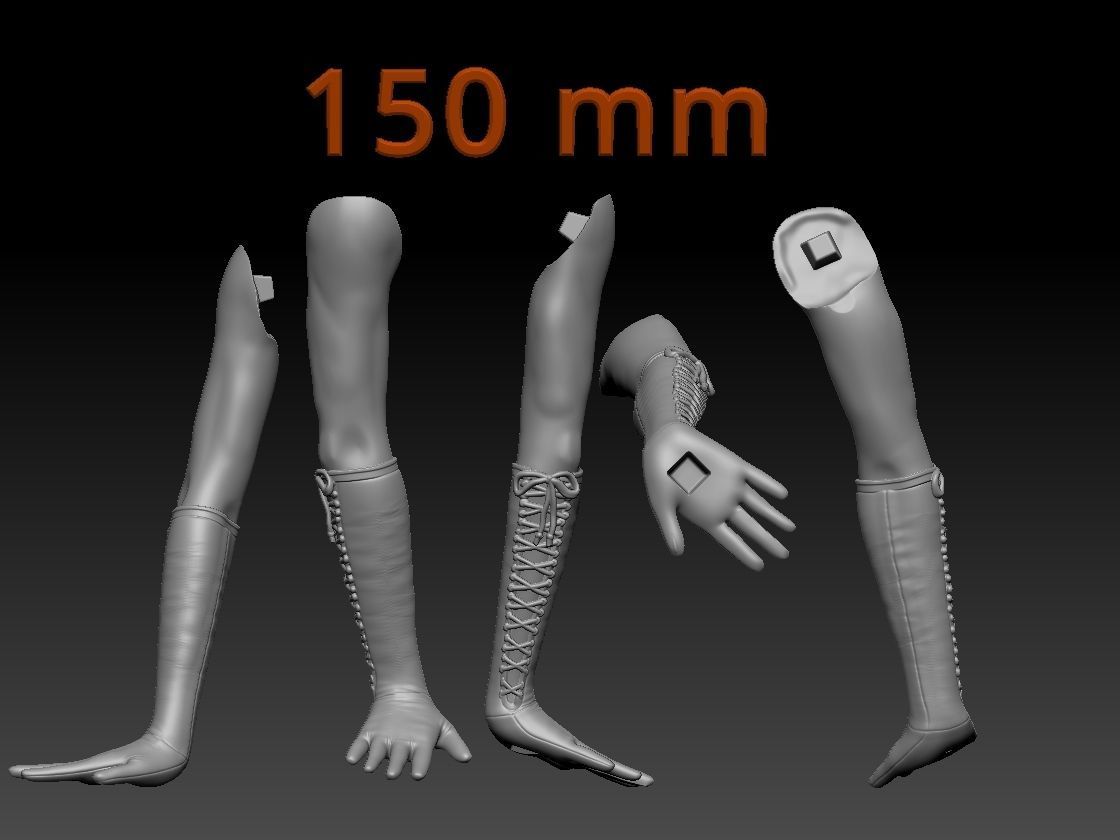 doctor in a dressing gown 3D print model_12