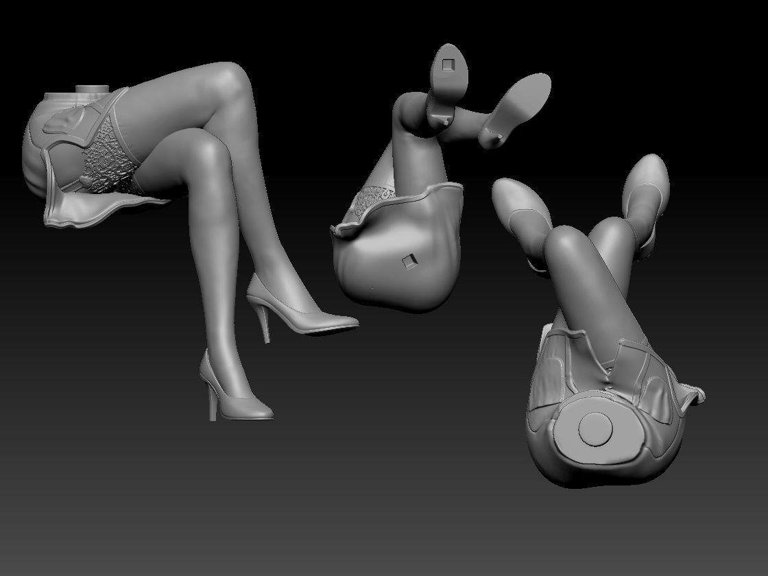 doctor in a dressing gown 3D print model_21