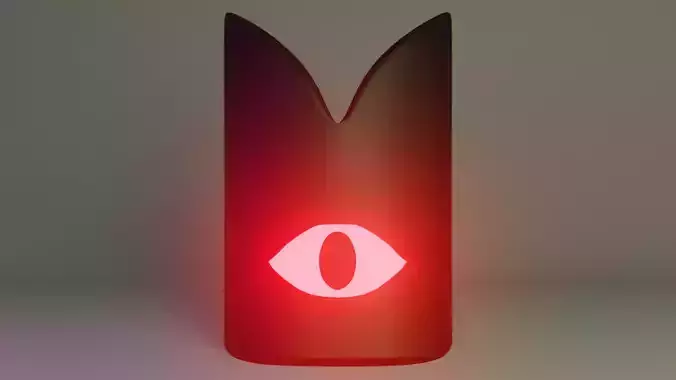 Crown from Cult of the lamb Free low-poly 3D model