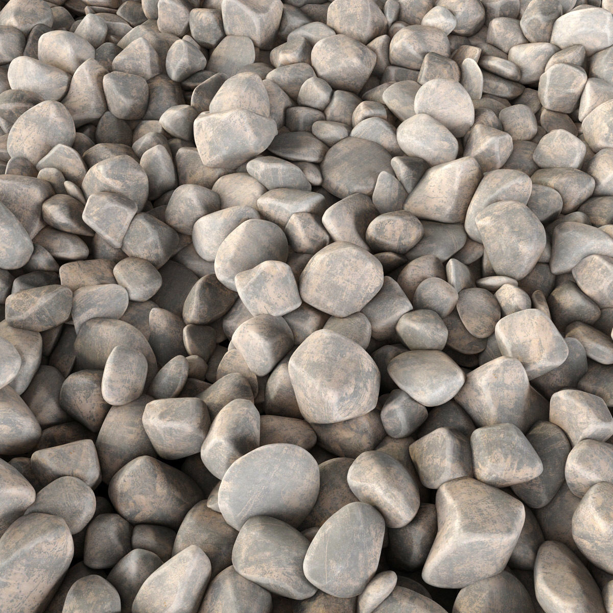 Pebble sea n3 3D model_3