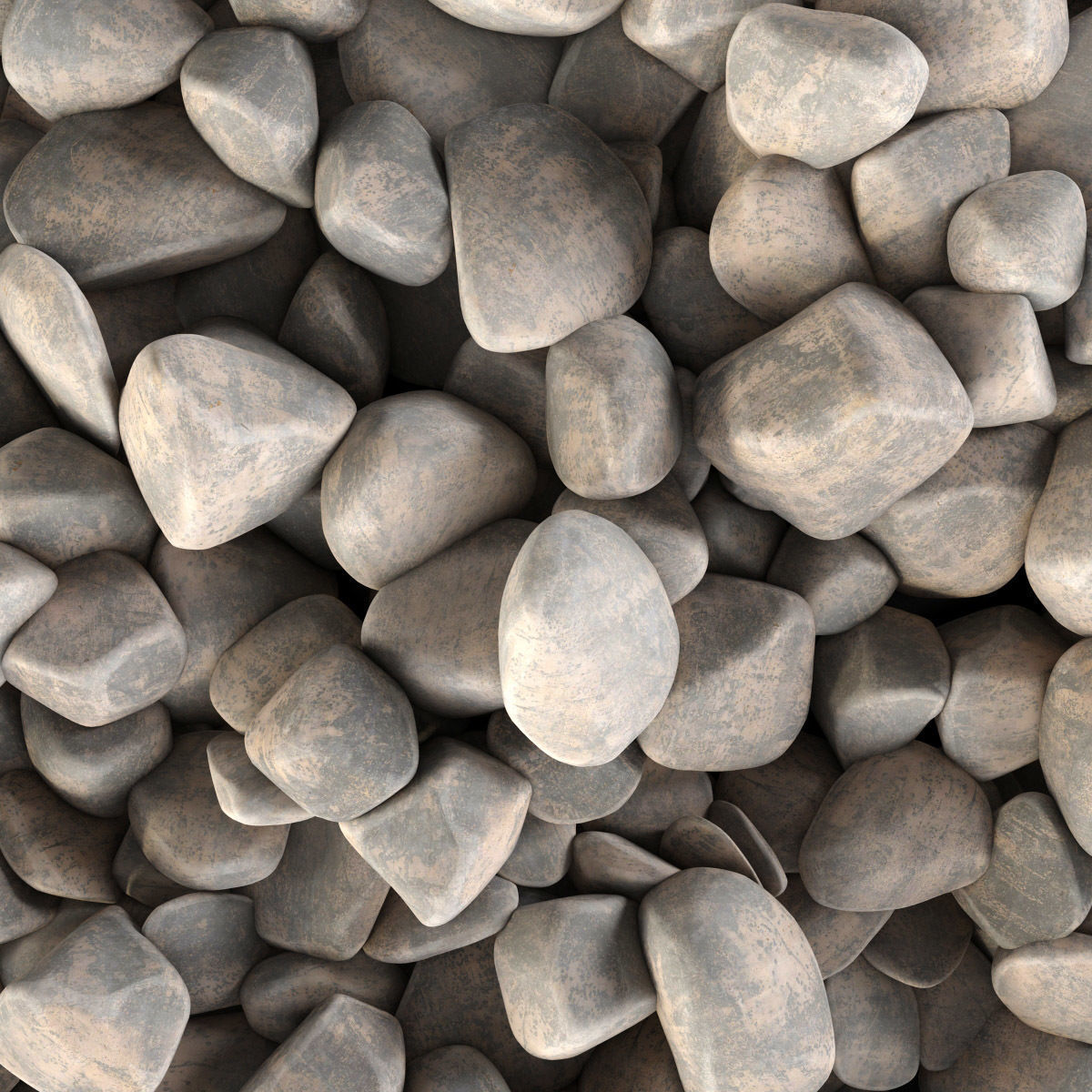 Pebble sea n3 3D model_10