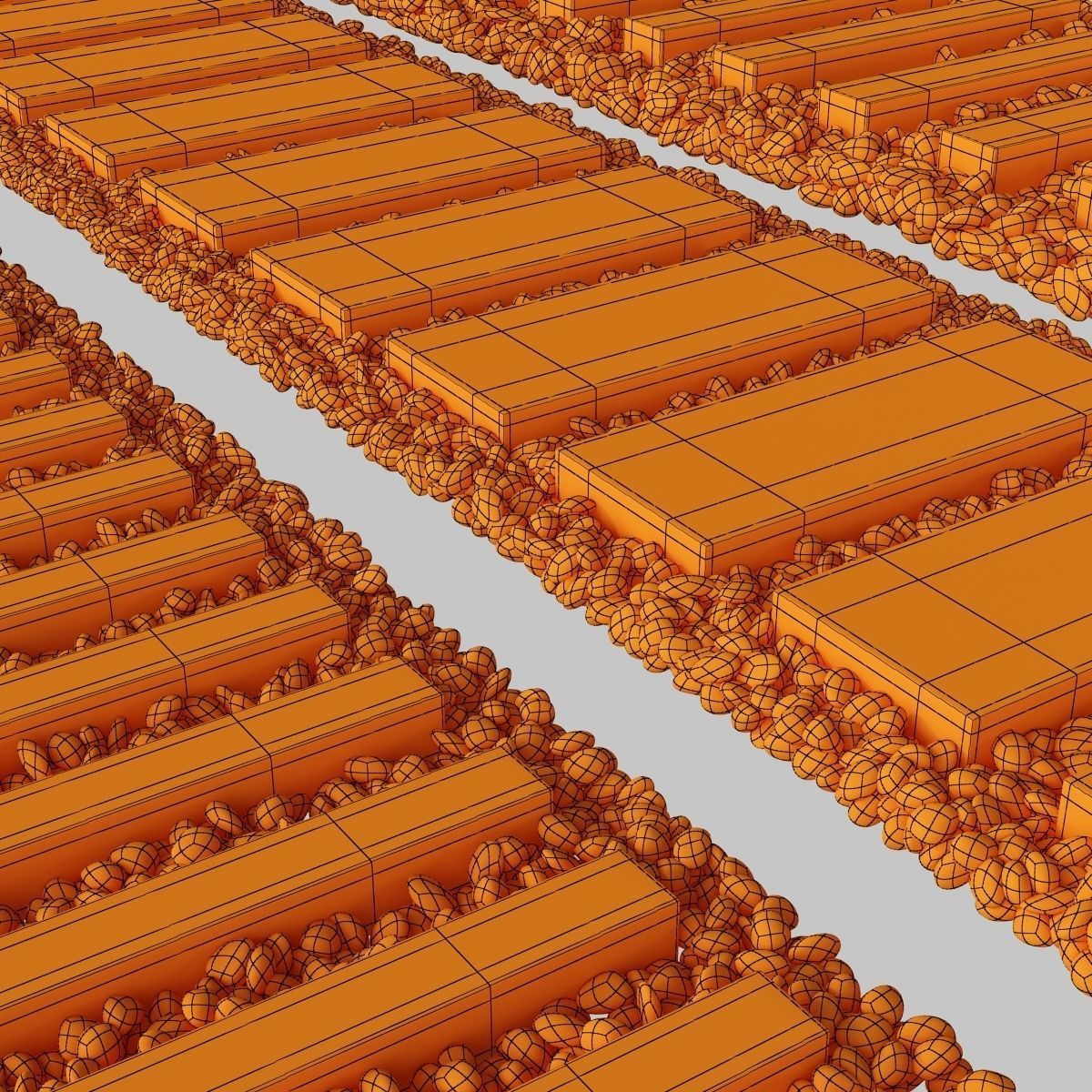 Road board pebble n5 3D model_13