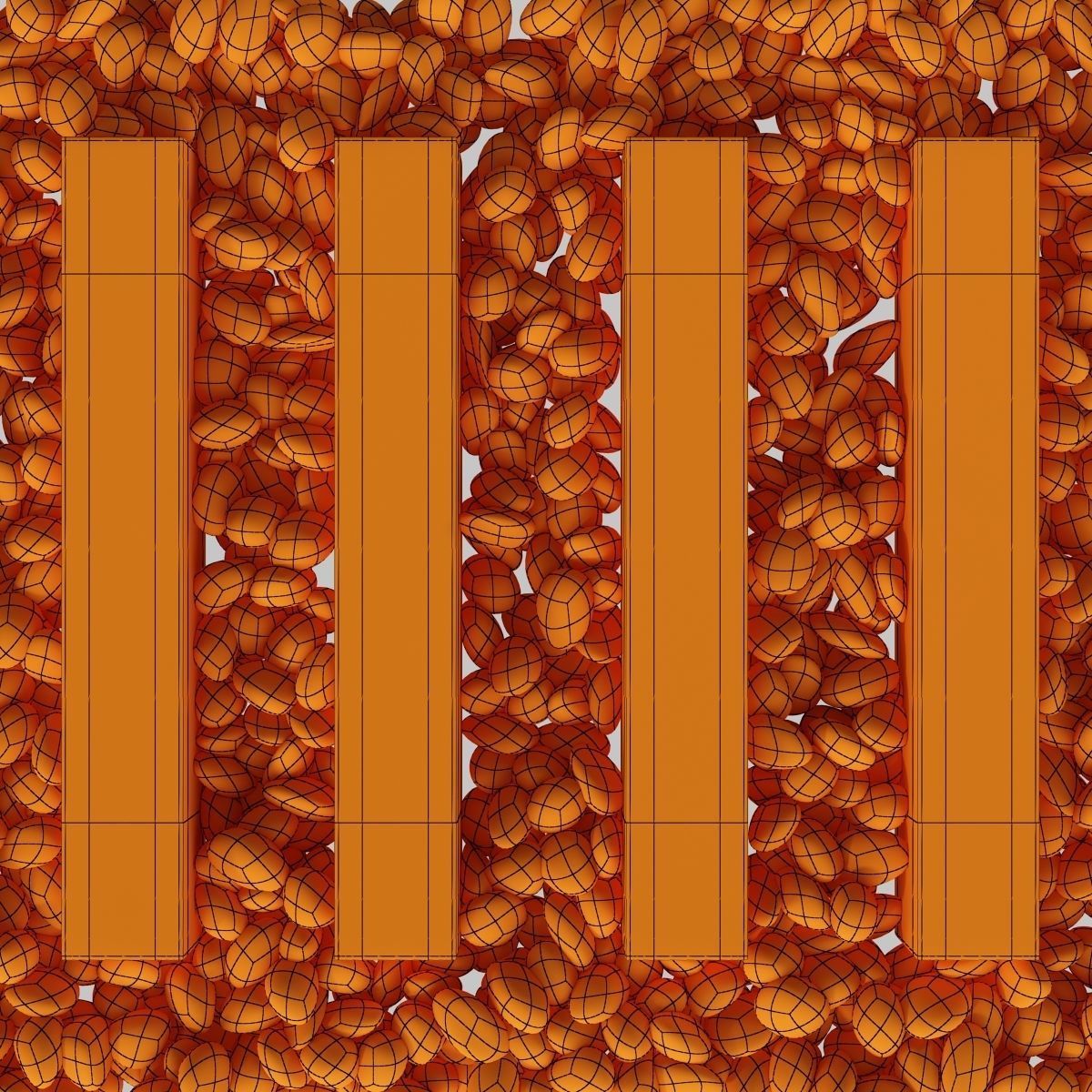 Road board pebble n5 3D model_11