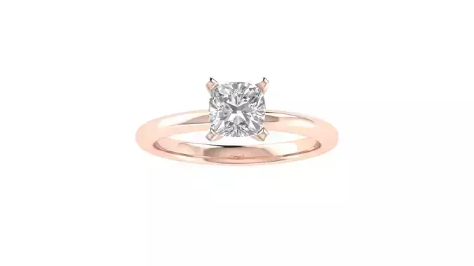 Women Wedding Engagement Ring 3dm STL OBJ FBX Renders Details