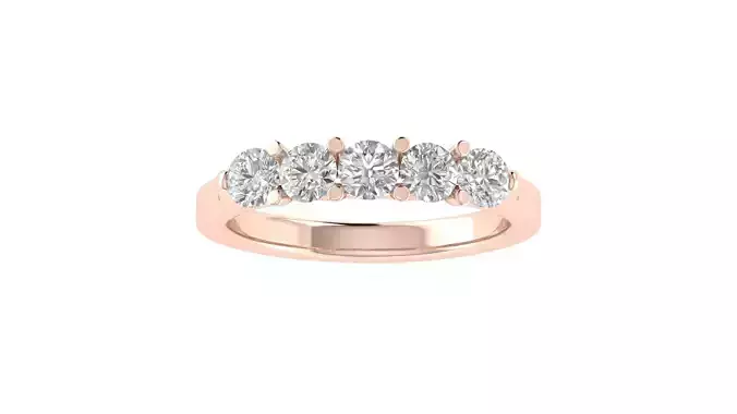 Women Band Ring 3dm STL OBJ FBX Renders Details