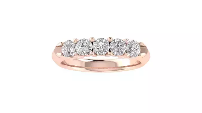 Women Band Ring 3dm STL OBJ FBX Renders Details
