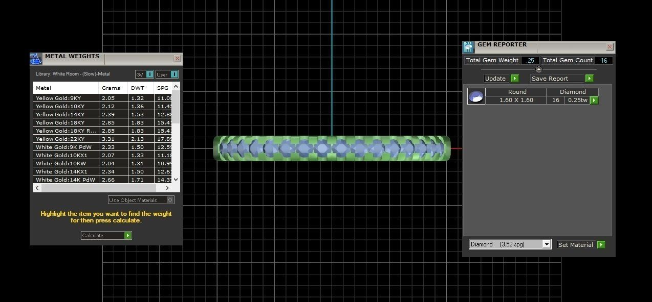 Round Diamond Eternity Band Ring 3dm STL OBJ FBX Renders Details 3D print model_21