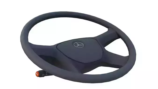 mercy steering wheel only low poly