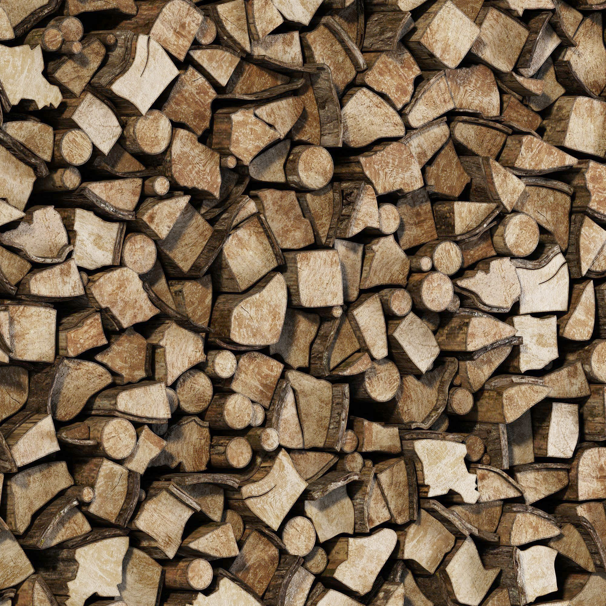 Firewood decor n7 3D model_4