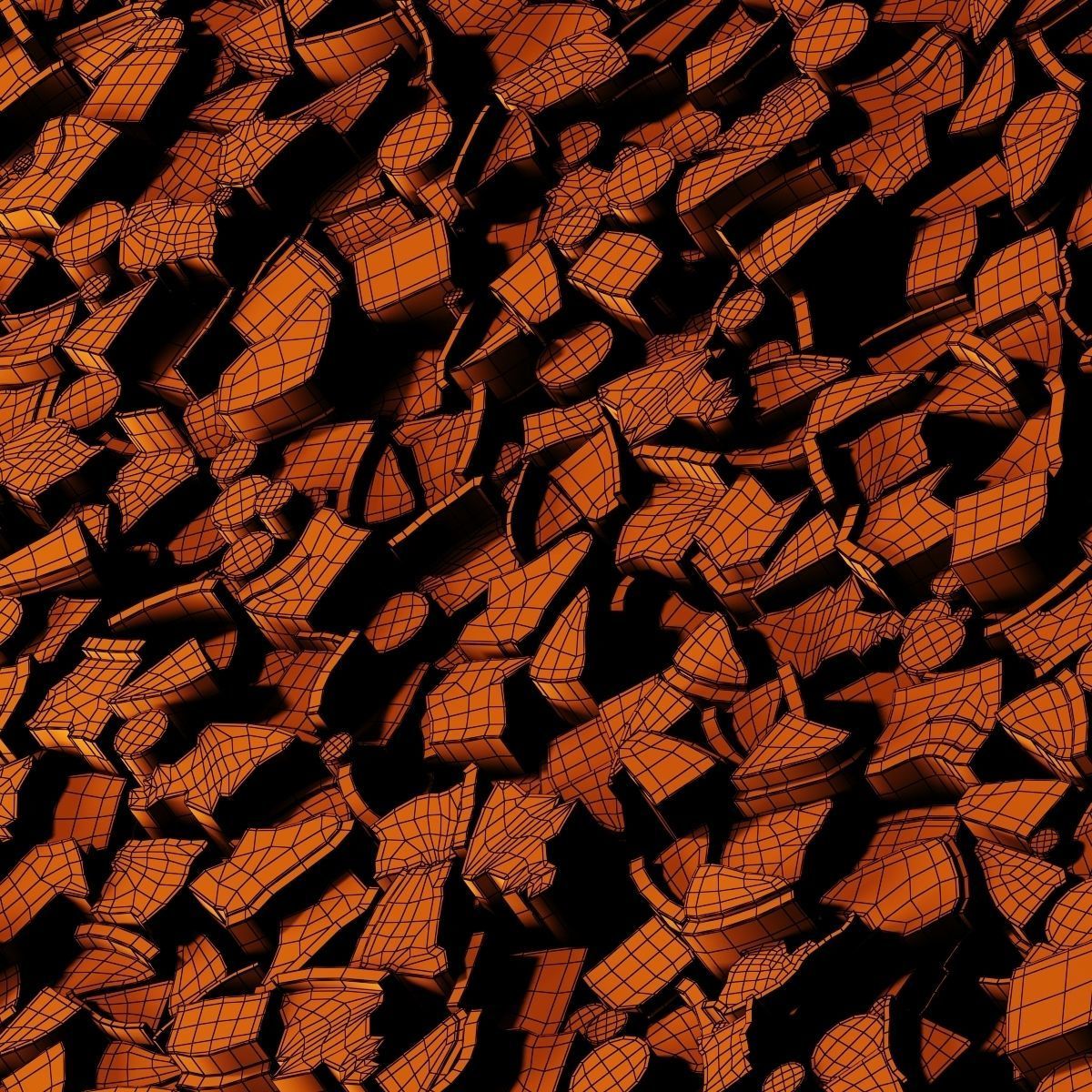 Firewood decor n7 3D model_12