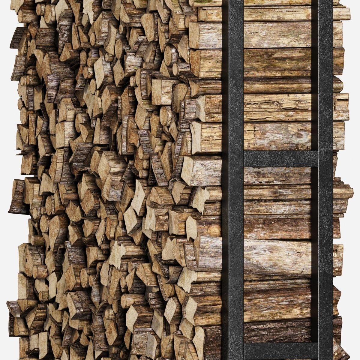 Firewood decor n7 3D model_7