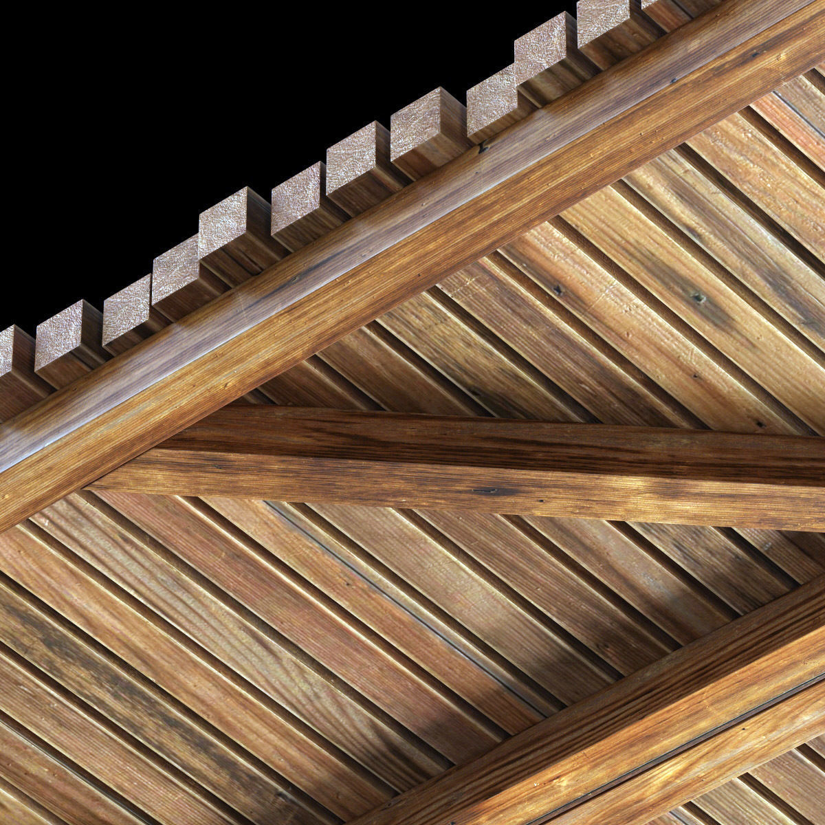 Beam decor wall n2 3D model_8