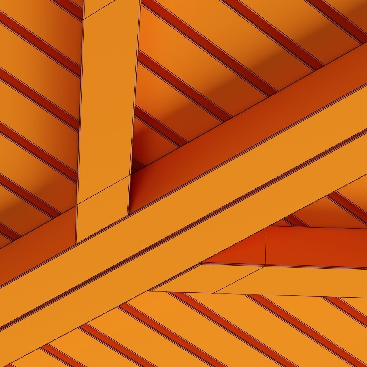 Beam decor wall n2 3D model_14