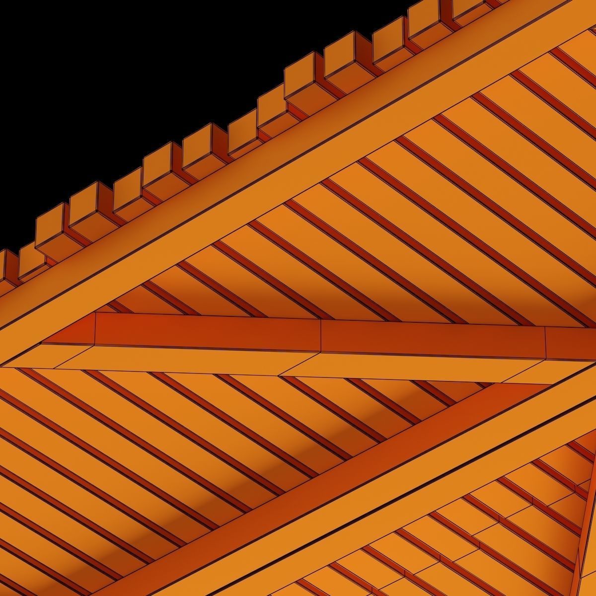 Beam decor wall n2 3D model_15