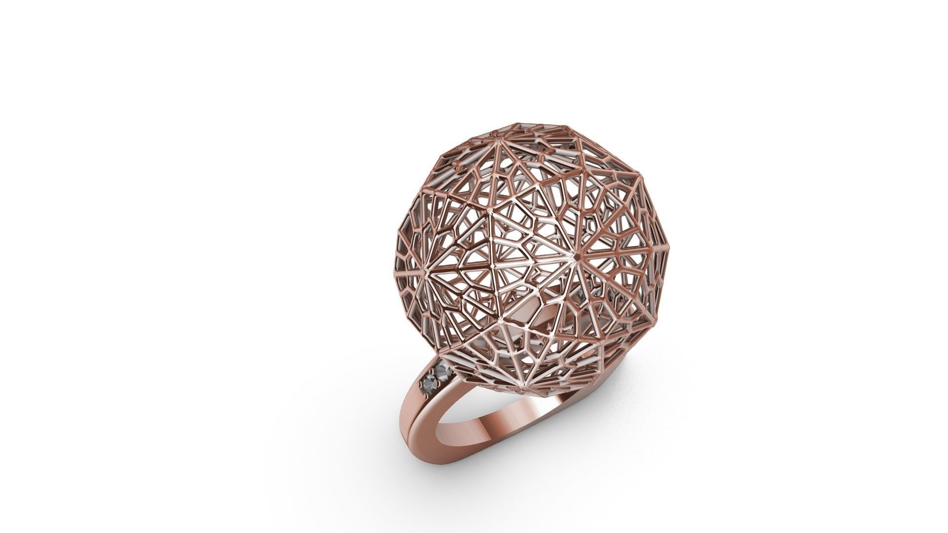 jali globe ball ring stl verified 3D print model_16