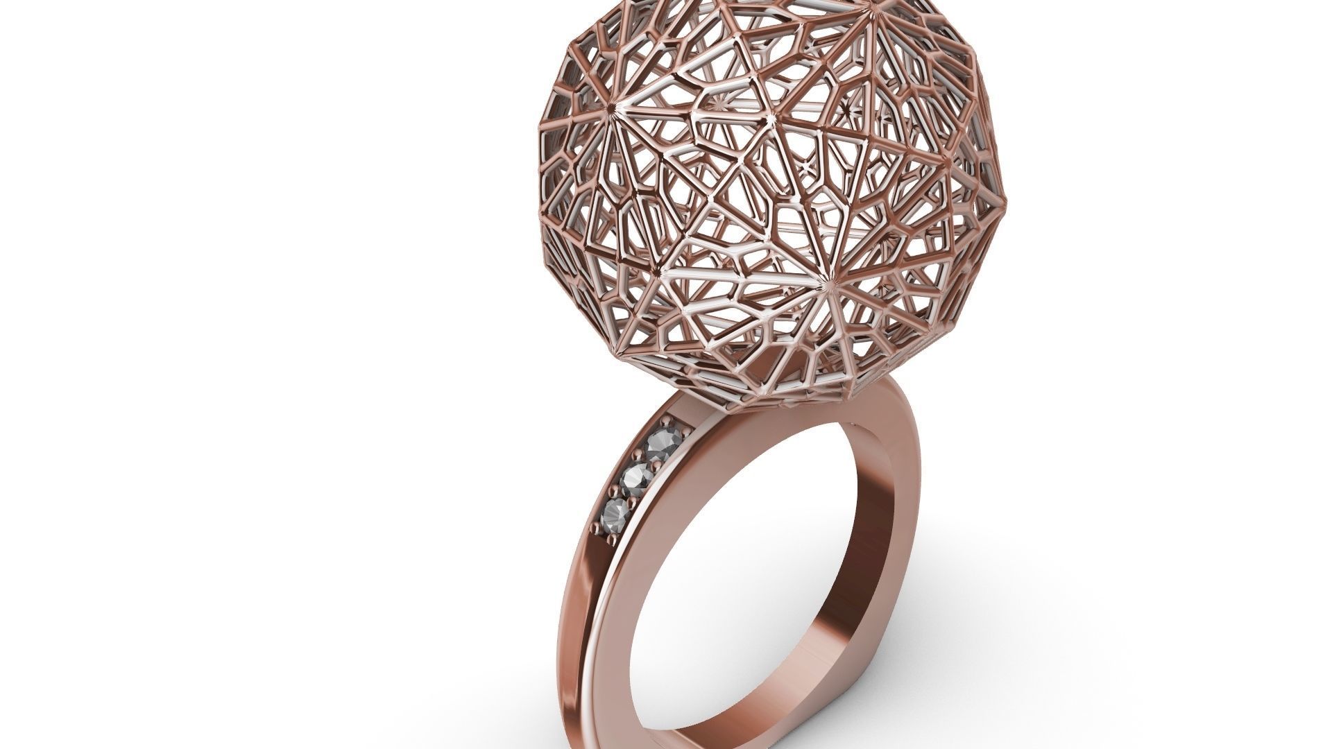 jali globe ball ring stl verified 3D print model_17