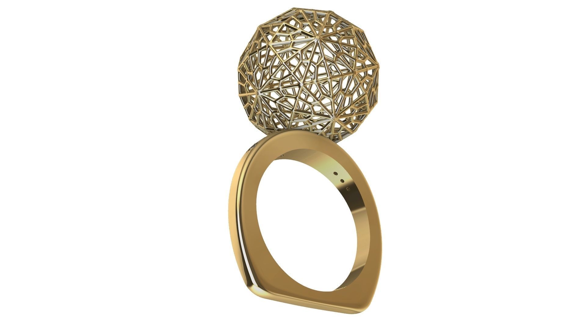 jali globe ball ring stl verified 3D print model_4