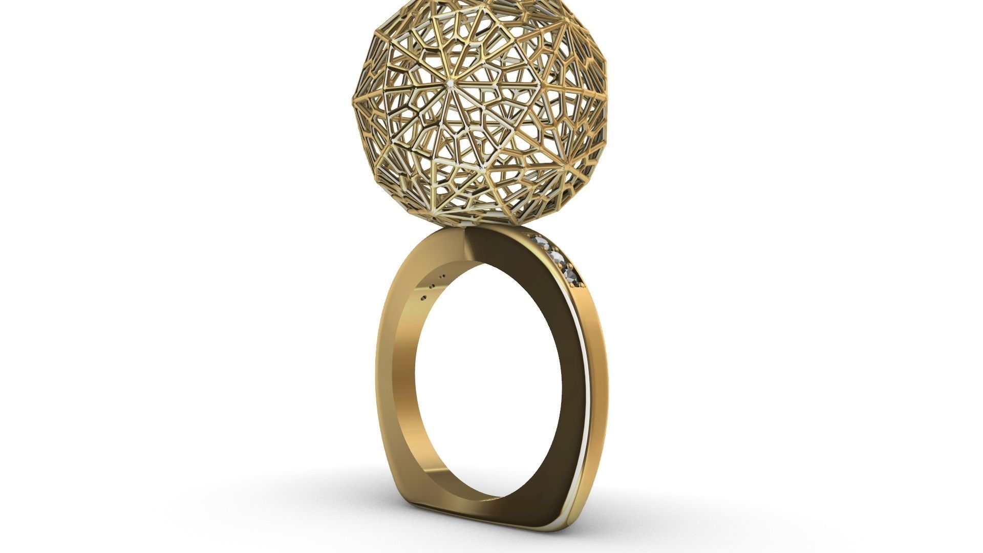jali globe ball ring stl verified 3D print model_6