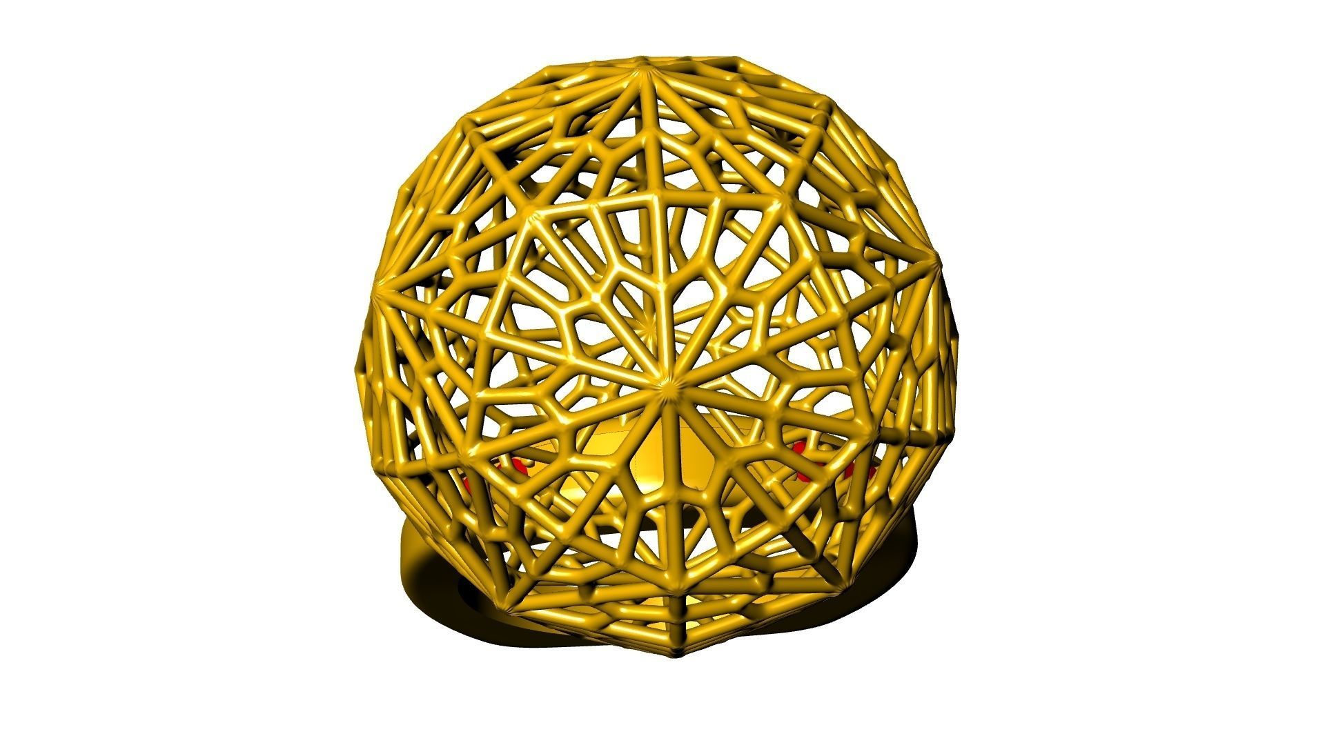 jali globe ball ring stl verified 3D print model_10