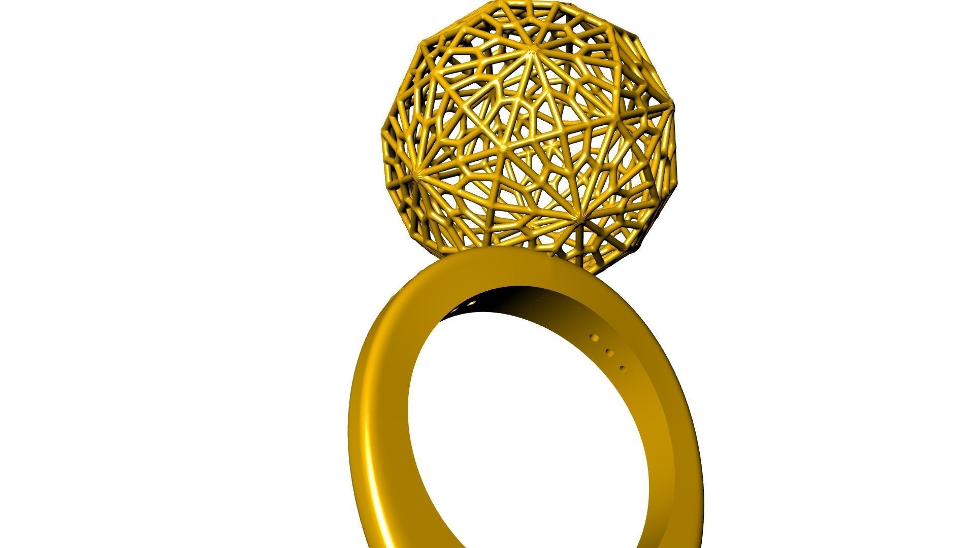 jali globe ball ring stl verified 3D print model_12