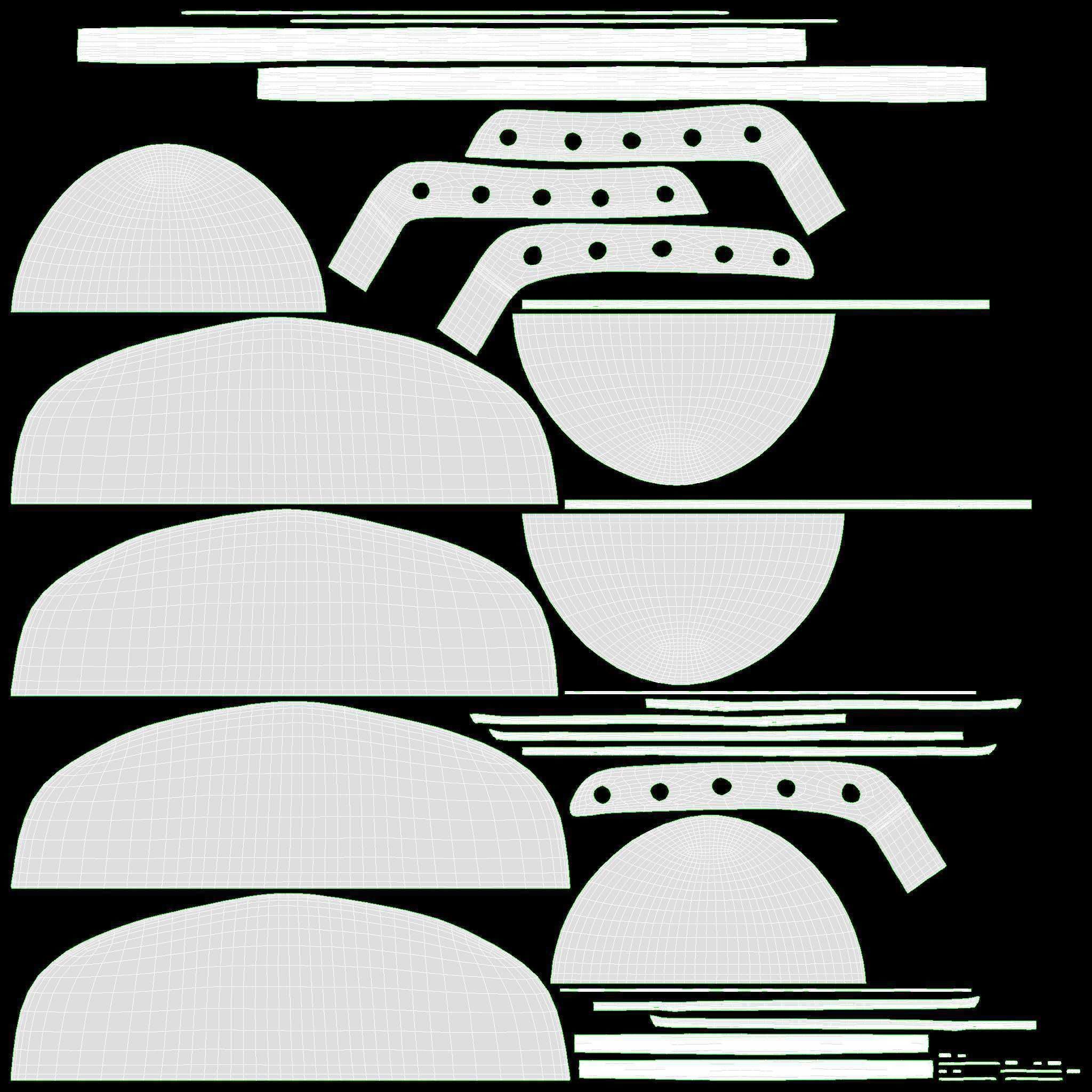 High-top Sneakers 3D model_7