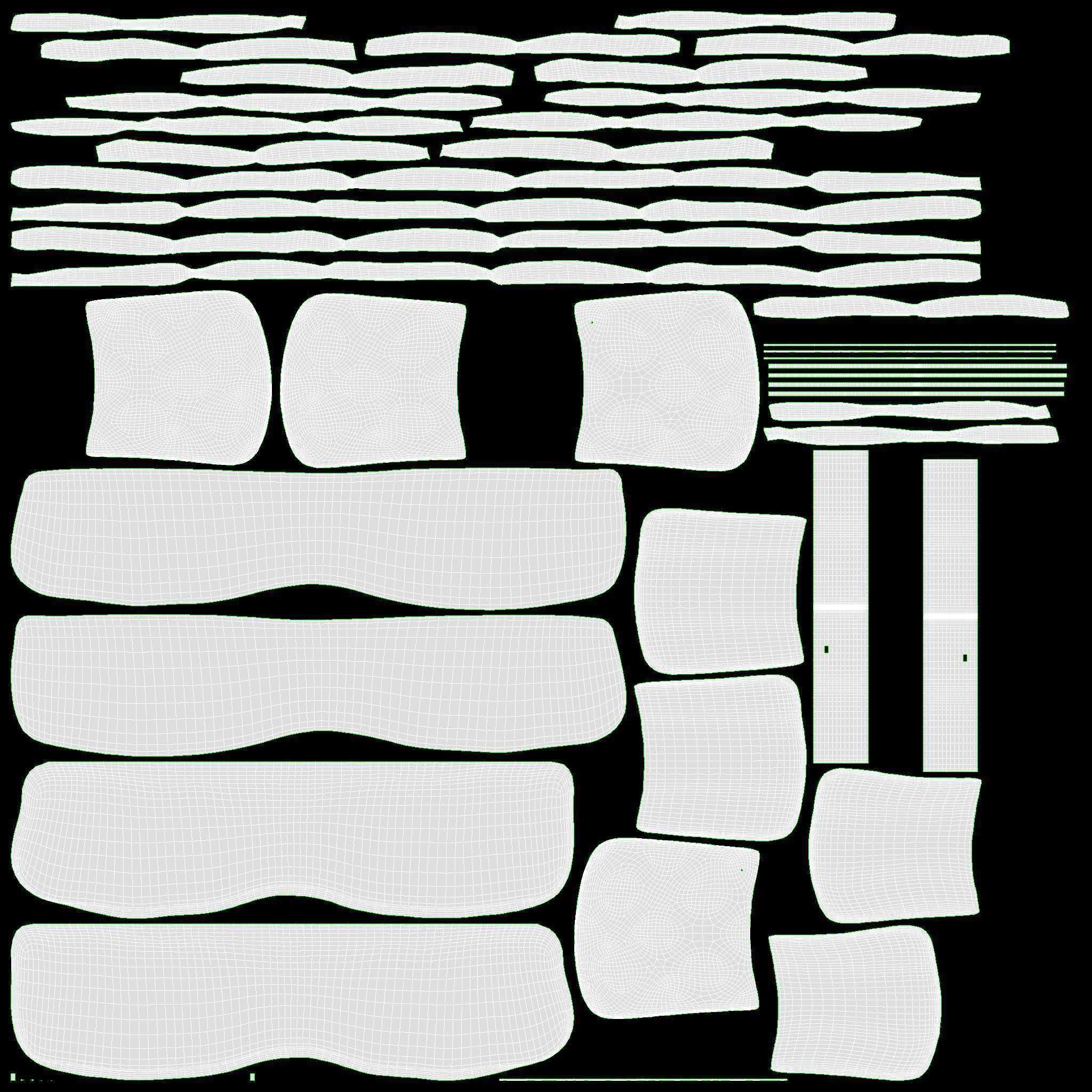 High-top Sneakers 3D model_11