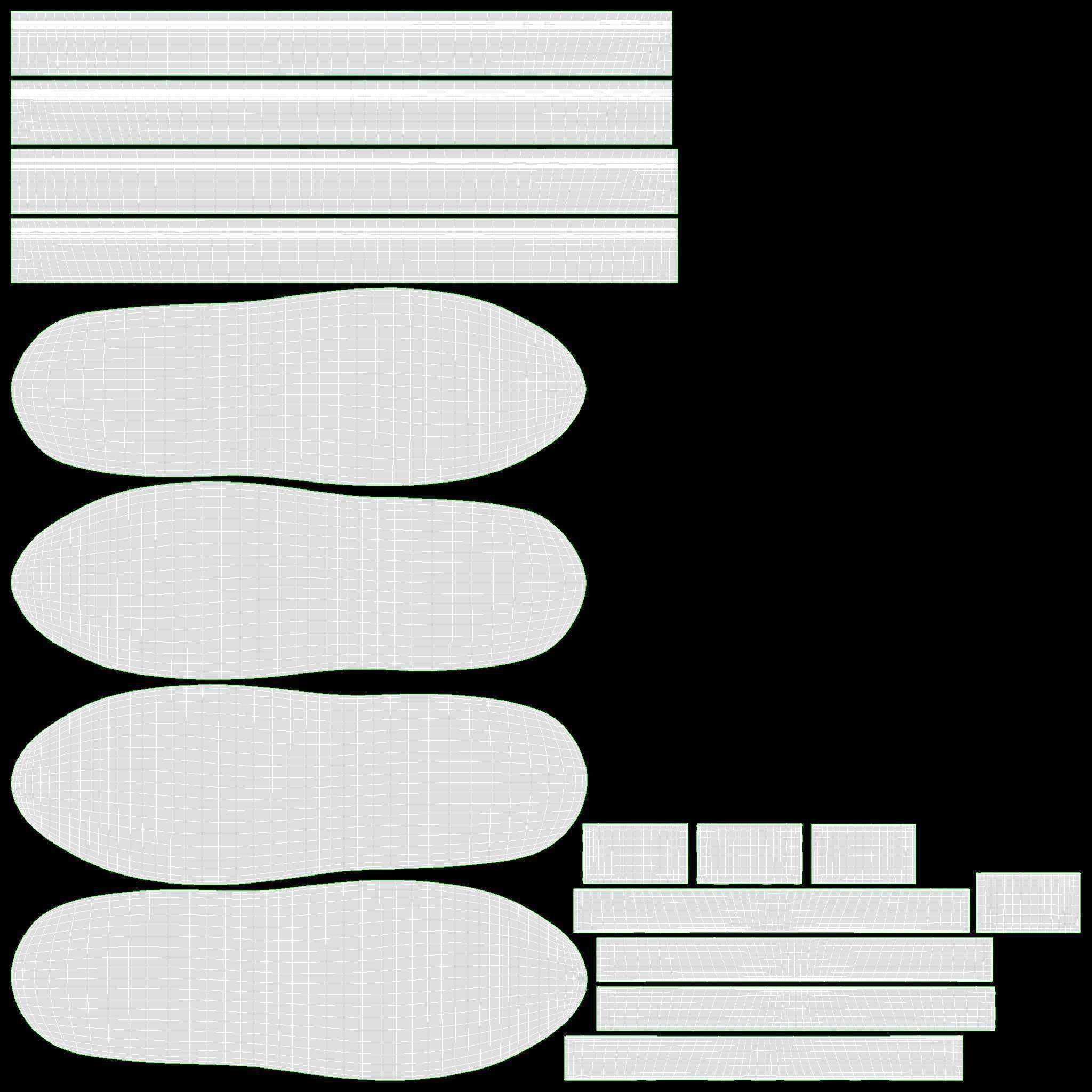 High-top Sneakers 3D model_10