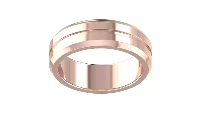 Women Band Ring 3dm STL OBJ FBX Renders Details