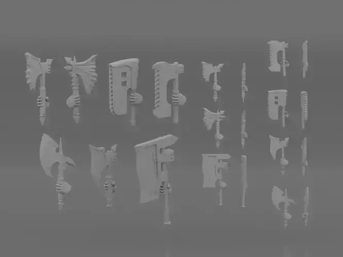 power axes chain axes and bubotic axes