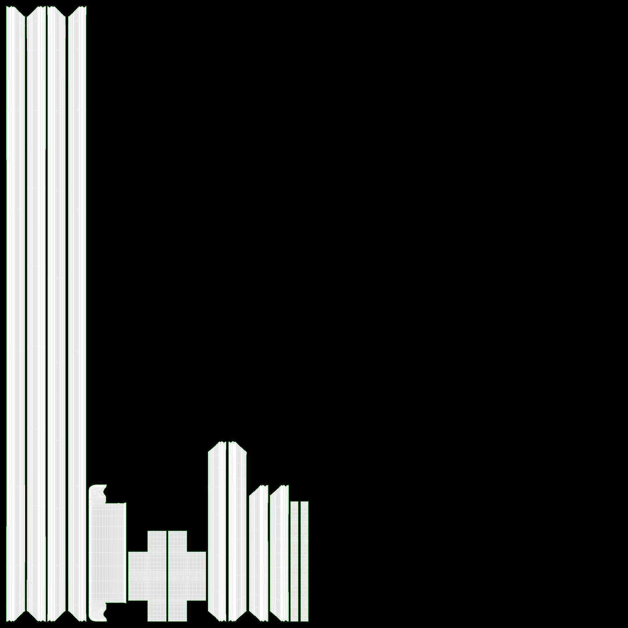 Side-by-Side Fridge Samsung RS66A8100S9 3D model_11