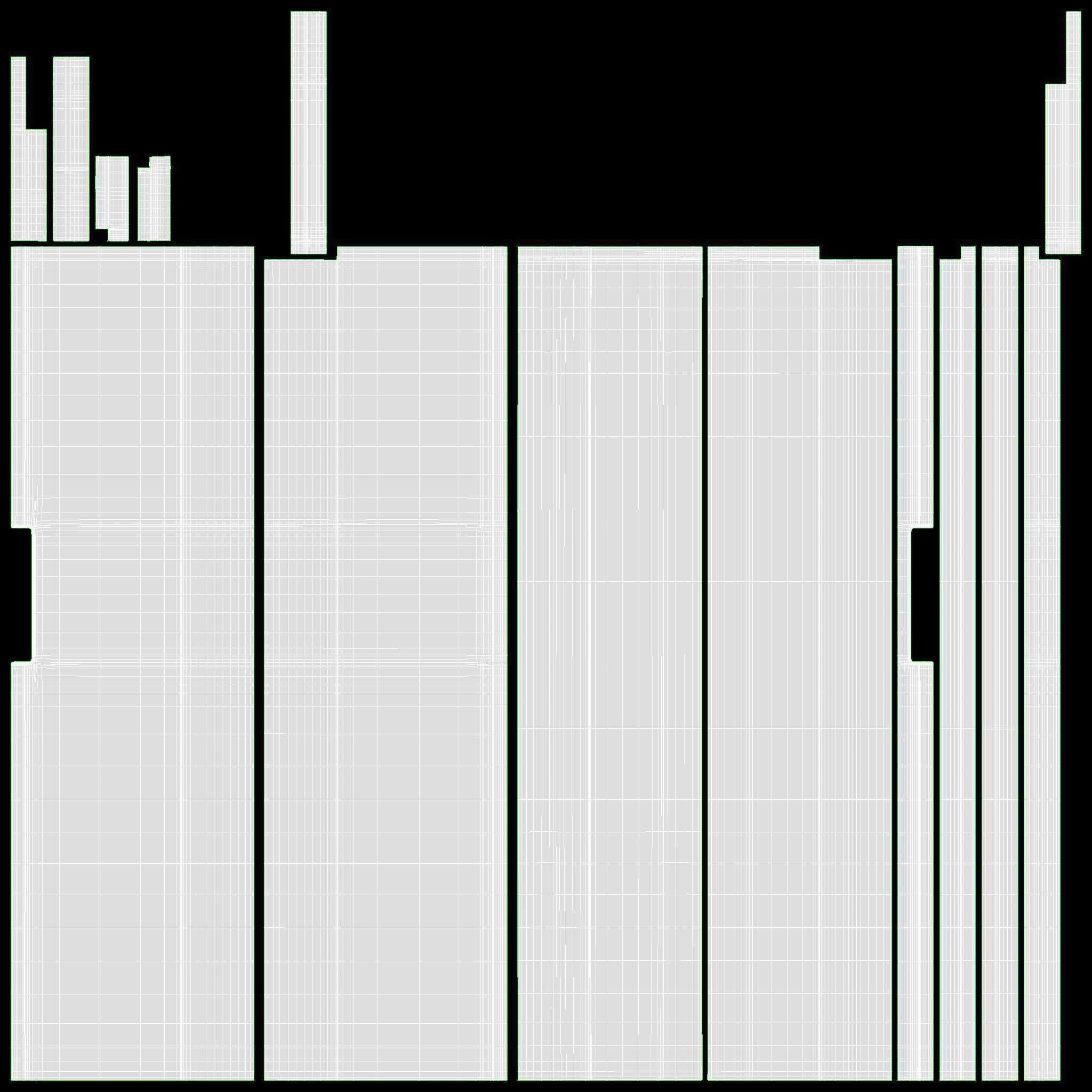 Side-by-Side Fridge Samsung RS66A8100S9 3D model_9