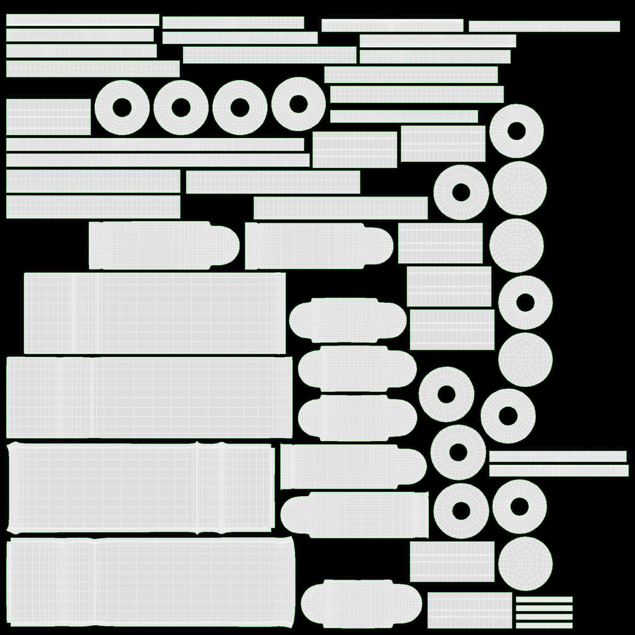 Side-by-Side Fridge Samsung RS66A8100S9 3D model_10