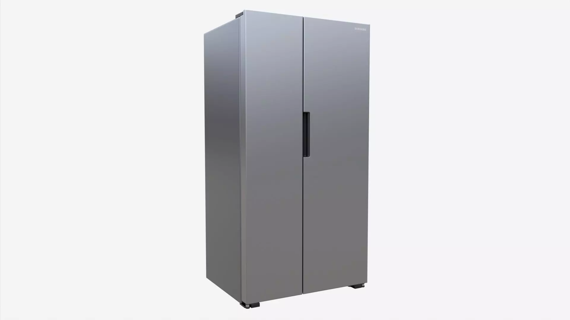 Side-by-Side Fridge Samsung RS66A8100S9 3D model_0