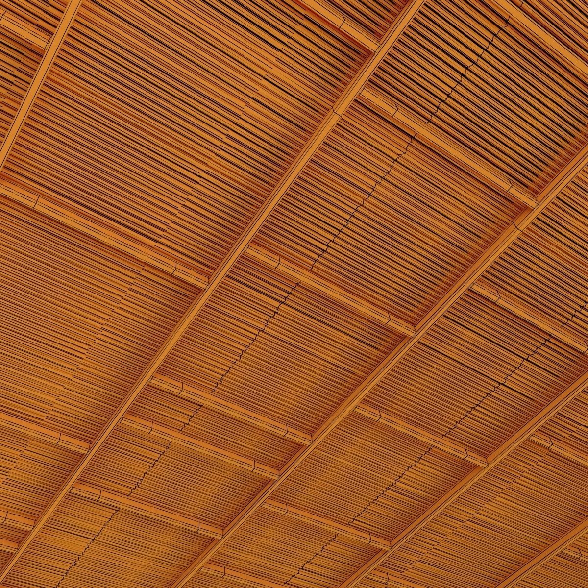 Ceiling straight thin branch n6 3D model_20