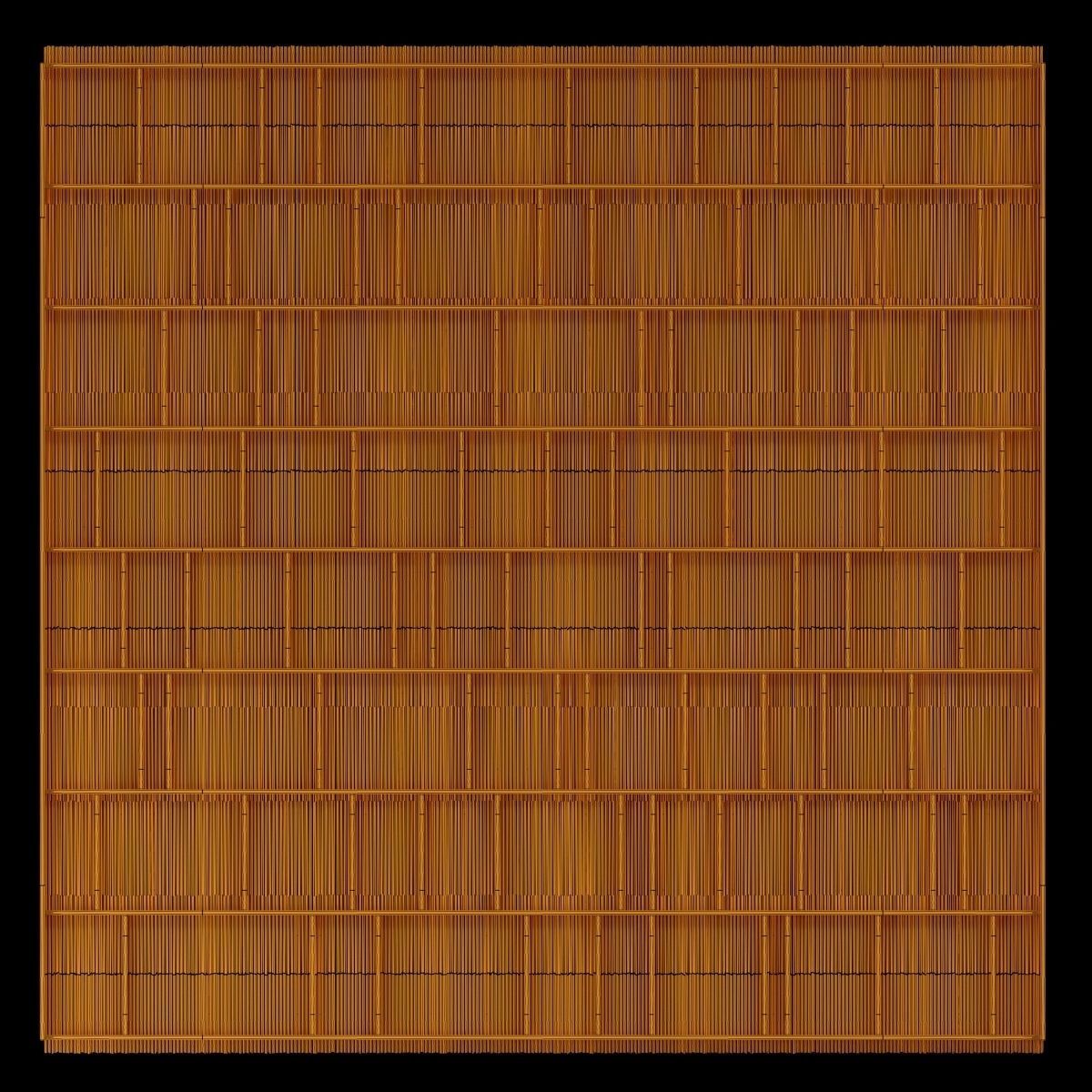 Ceiling straight thin branch n6 3D model_12