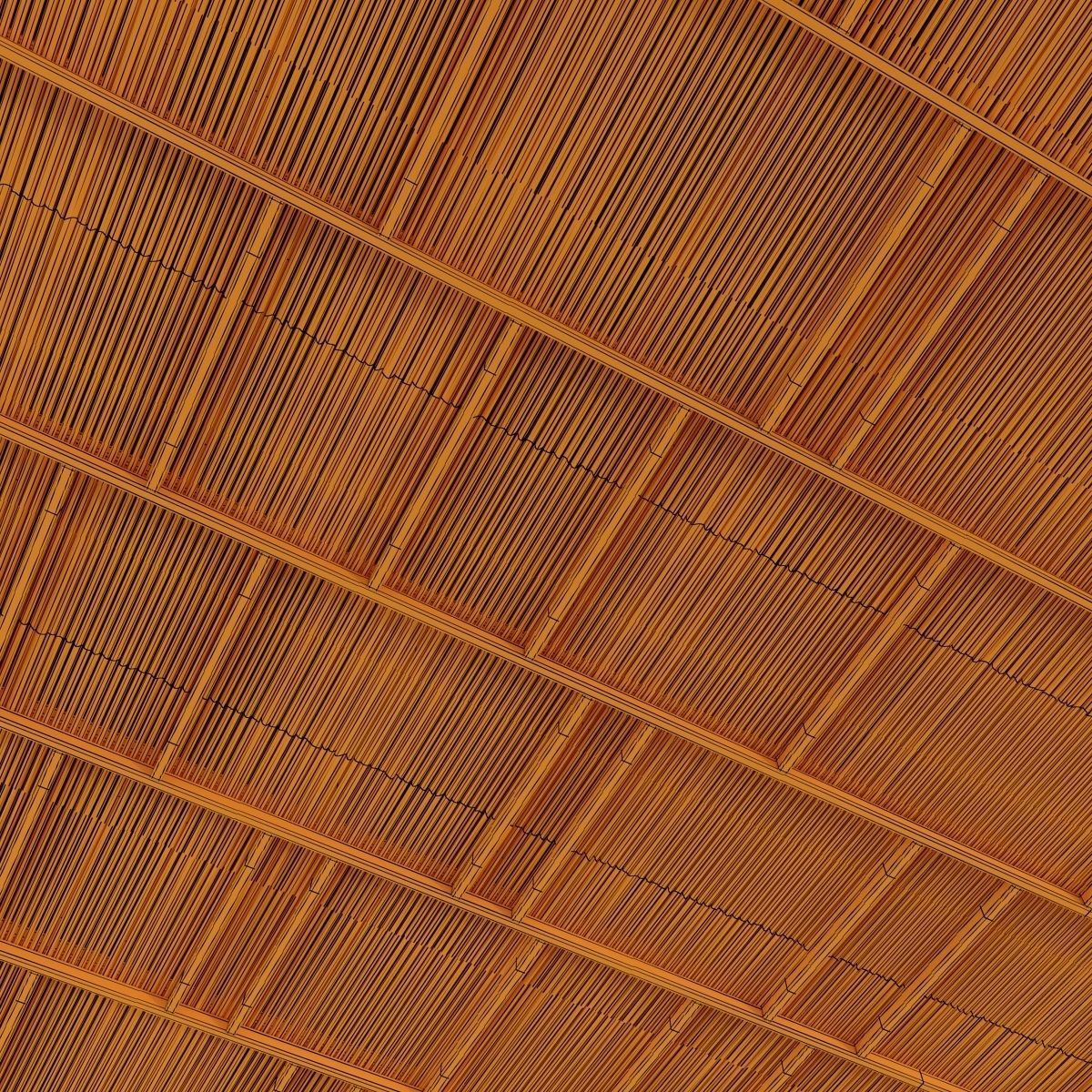 Ceiling straight thin branch n6 3D model_15