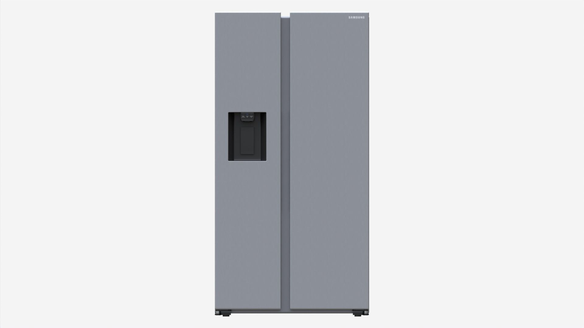 Side-by-Side Fridge Samsung RS68A8540B1 3D model_5