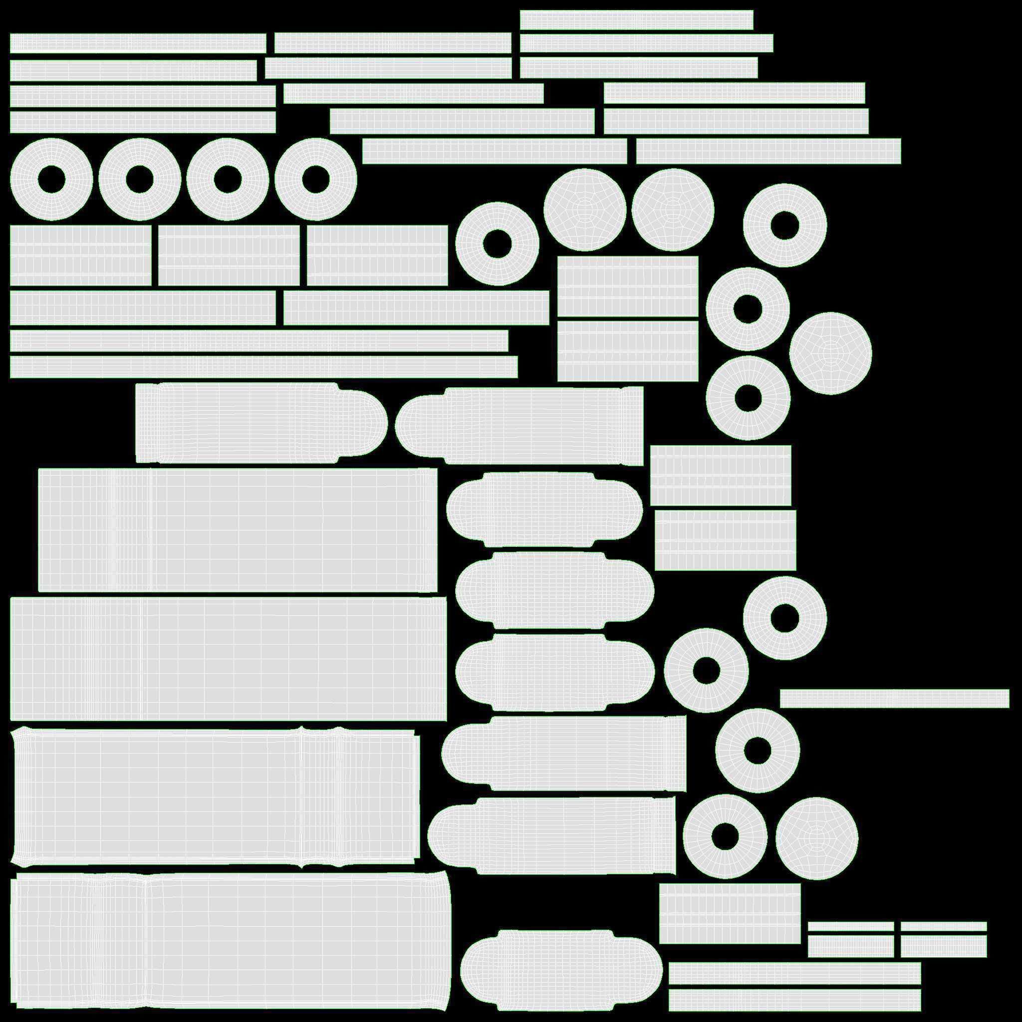Side-by-Side Fridge Samsung RS68A8540B1 3D model_10