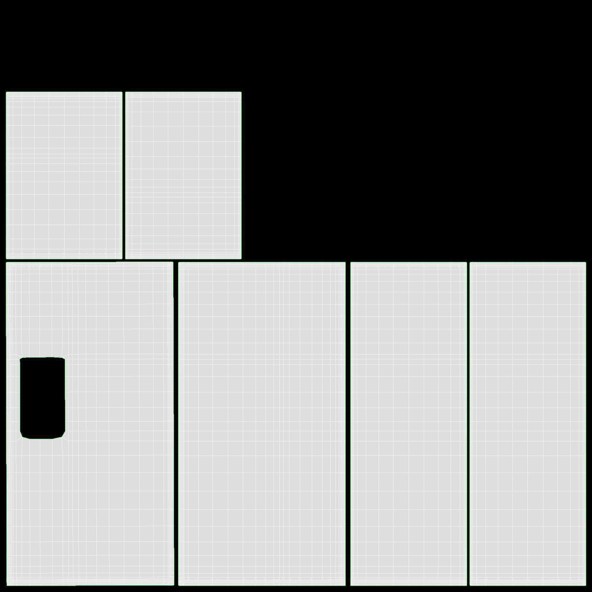 Side-by-Side Fridge Samsung RS68A8540B1 3D model_8