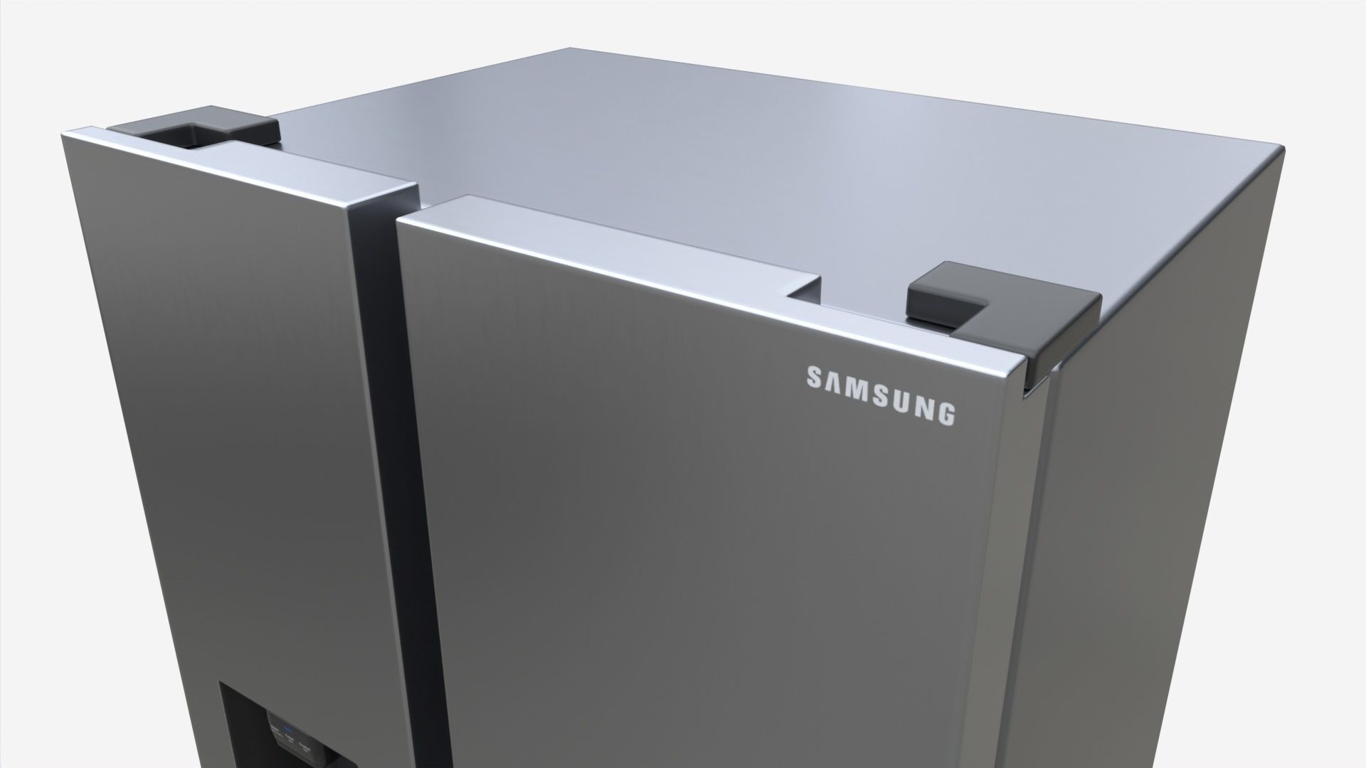 Side-by-Side Fridge Samsung RS68A8540B1 3D model_3