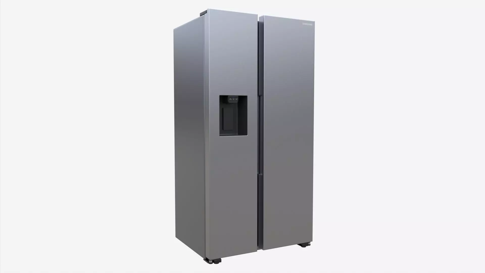 Side-by-Side Fridge Samsung RS68A8540B1 3D model_0