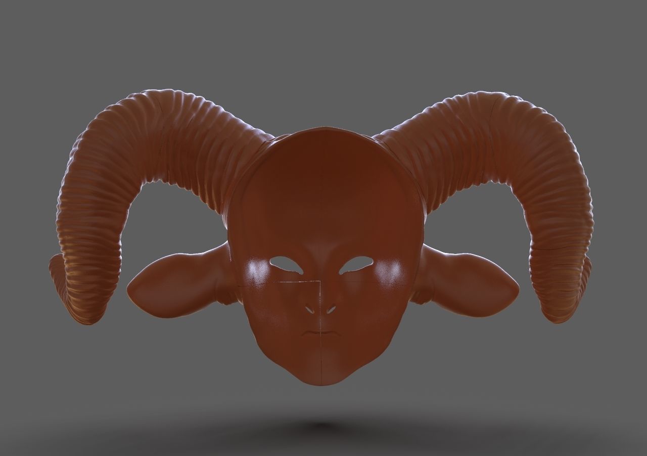 Pans Labyrinth Mask 3D print model_12
