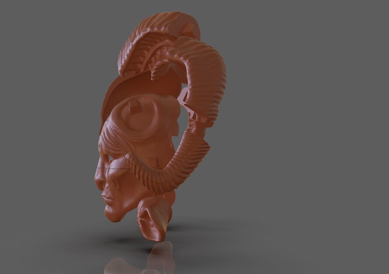 Pans Labyrinth Mask 3D print model_21