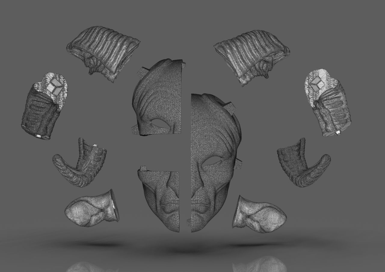 Pans Labyrinth Mask 3D print model_28